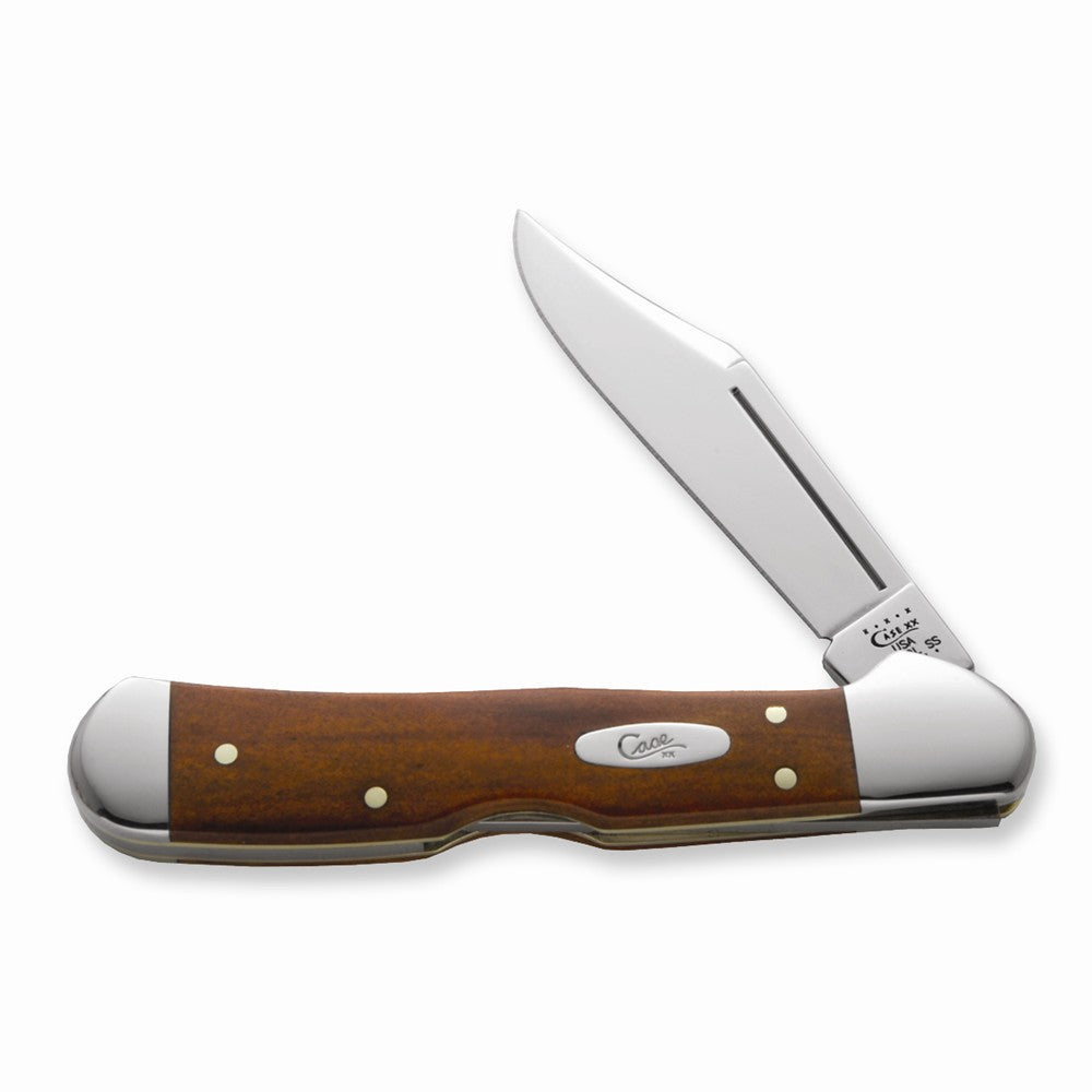 Case Smooth Chestnut Bone Mini CopperLock Knife