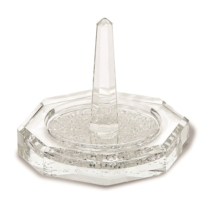 Oleg Cassini Crystal Filled Base Ring Holder