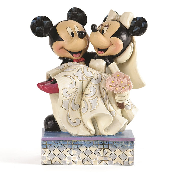 Disney Traditions Mickey & Minnie Wedding Figurine