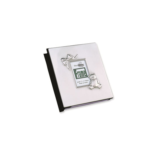 Occasion Gallery Baby Keepsake Gifts:  Pewter Finish Baby Holds 100 - 4x6 Photo Album