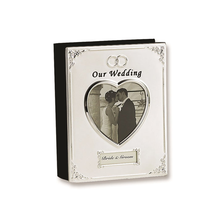 Occasion Gallery Silver-plated Our Wedding (Holds 40- 4x6 Photos) Photo Album