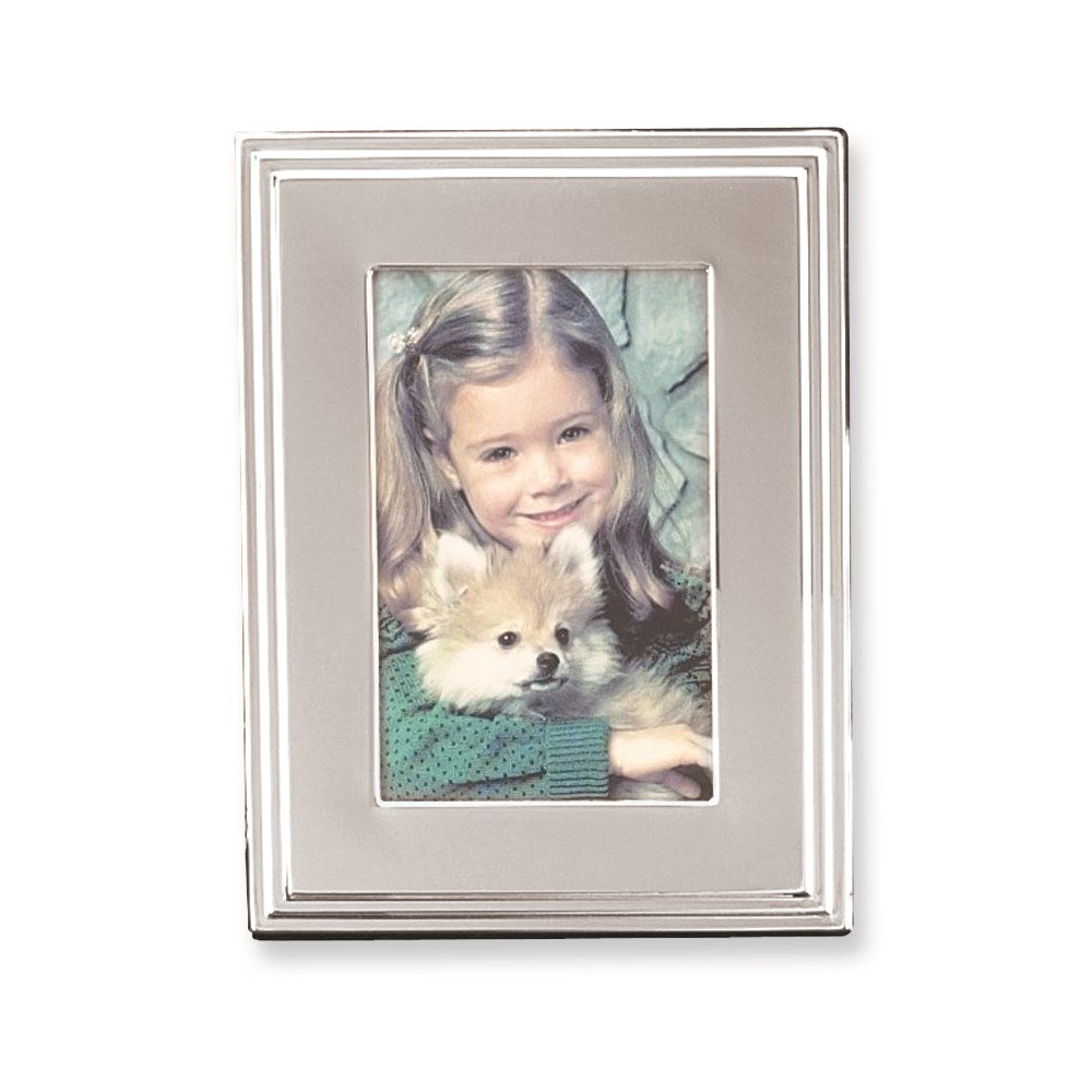 Occasion Gallery Silver Plated 5x7 Photo Picture Frame