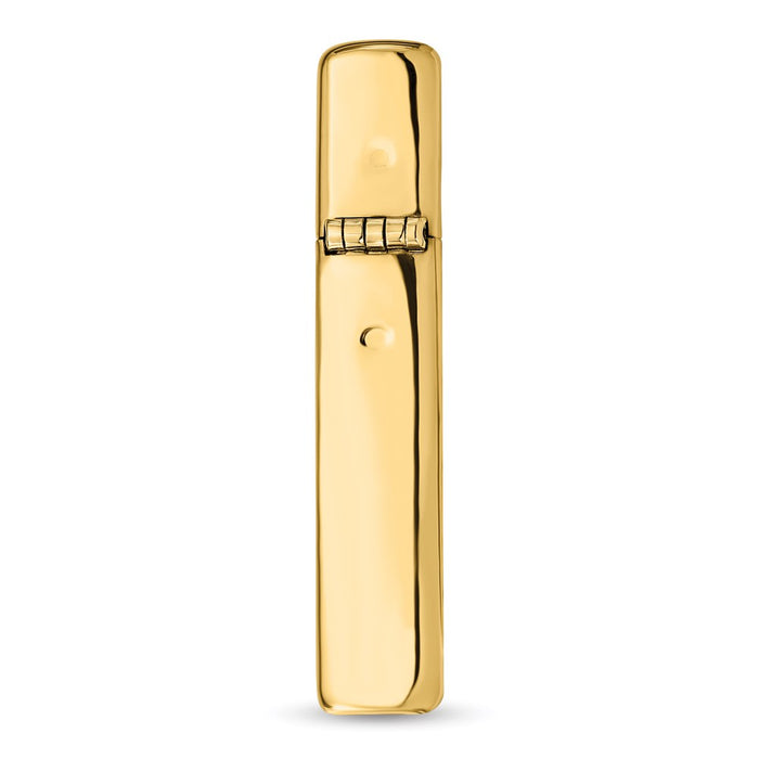 Zippo Slim High Polish Solid Brass Lighter