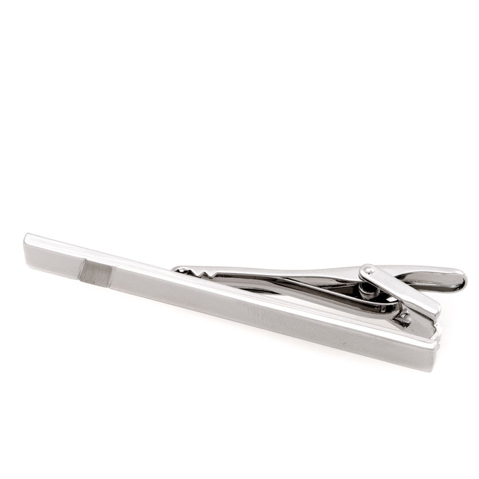 Occasion Gallery Silver Color Rhodium Plated Tie Bar. 2.5 L x  W x 0.25 H in.