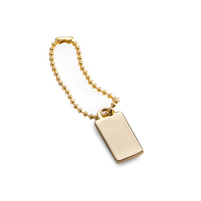 Occasion Gallery Gold Color Gold Plated Engraving ID Tag. 1 L x 0.5 W x 0.1 H in.