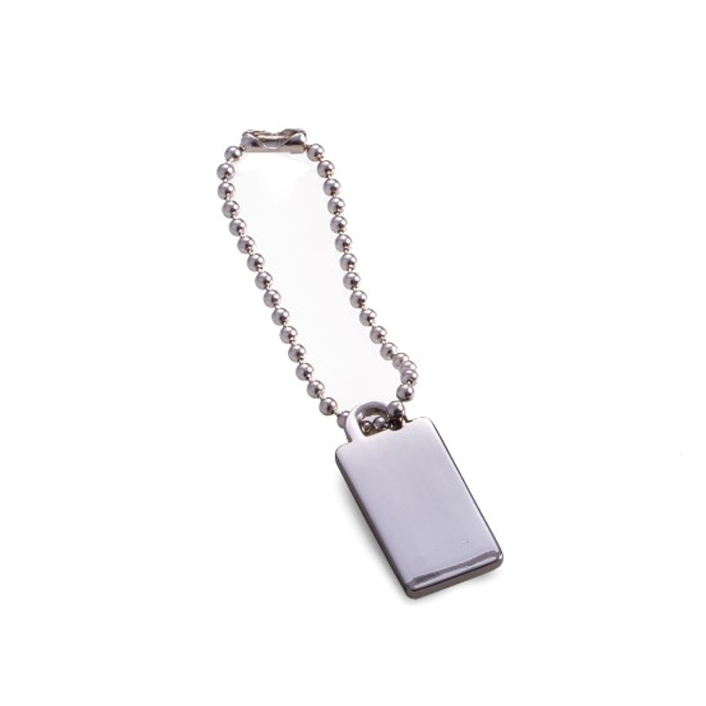 Occasion Gallery Silver Color Silver Plated Engraving ID Tag. 1 L x 0.5 W x 0.1 H in.