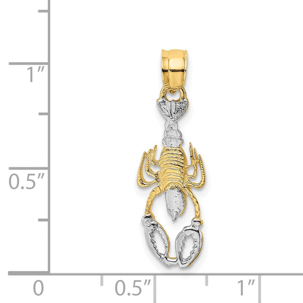 Million Charms 14K & Rhodium-plated Lobster Charm