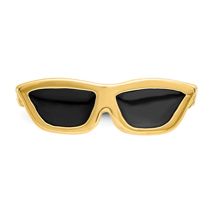 Million Charms 14k Yellow Gold Enameled Sunglasses Toe Ring