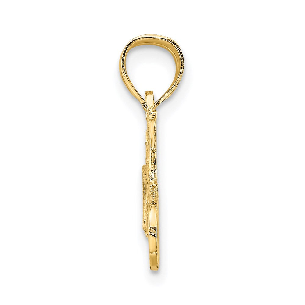 Million Charms 14K Yellow Gold Themed #1 Friend Charm
