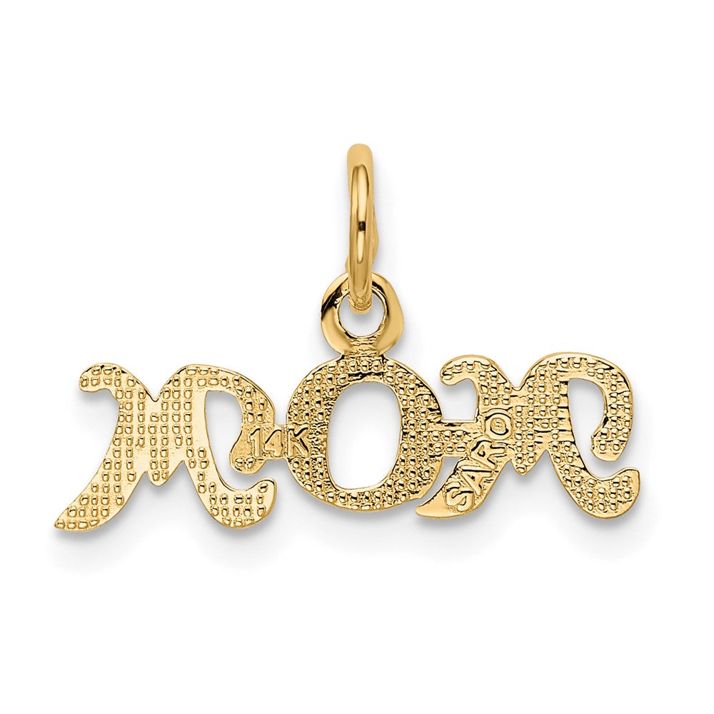 Million Charms 14K Yellow Gold Themed Mom Charm