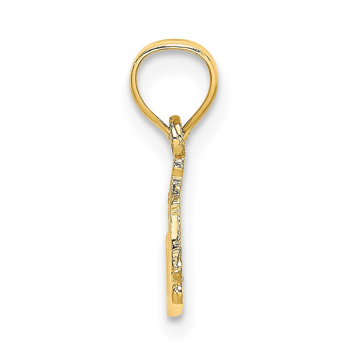 Million Charms 14K Yellow Gold Themed #1 Madre Charm