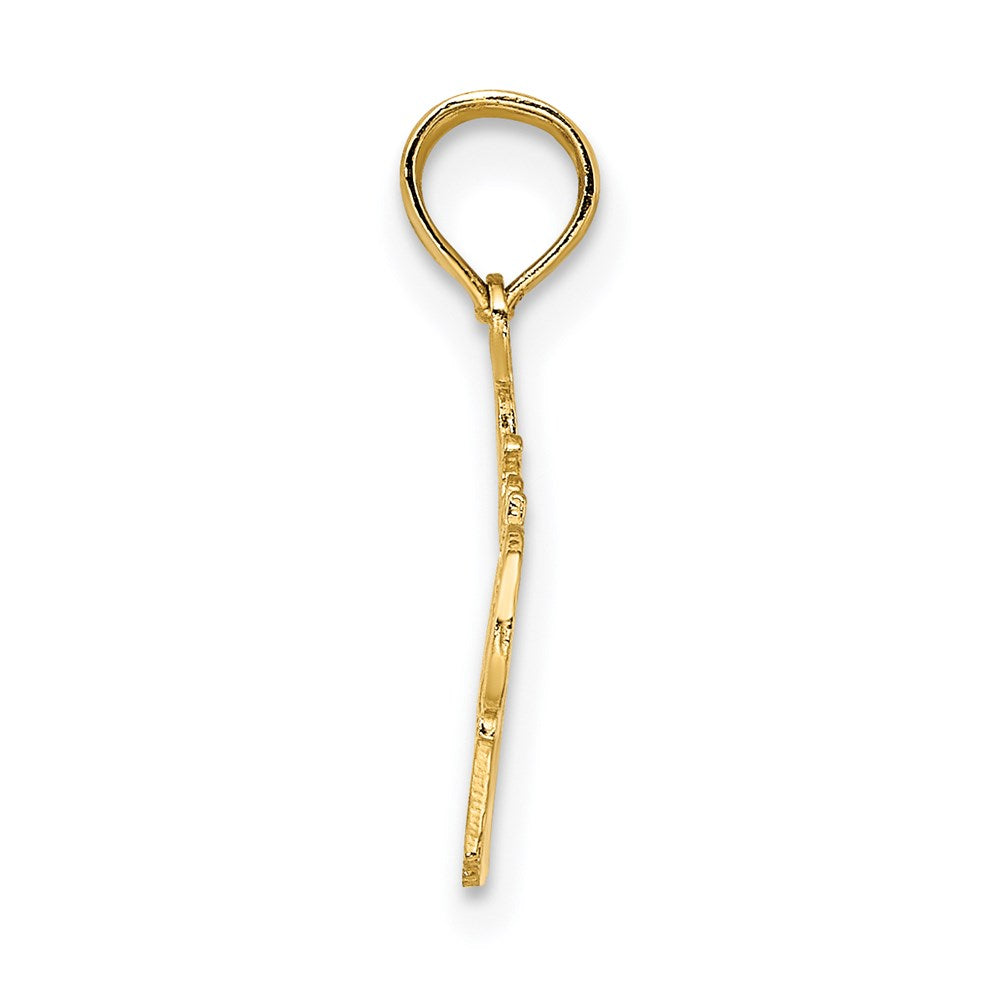 Million Charms 14K Yellow Gold Themed #1 Daughter-In-Law Charm