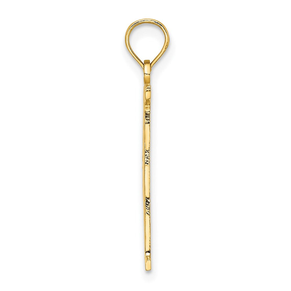 Million Charms 14K Yellow Gold Themed #1 Sister Charm
