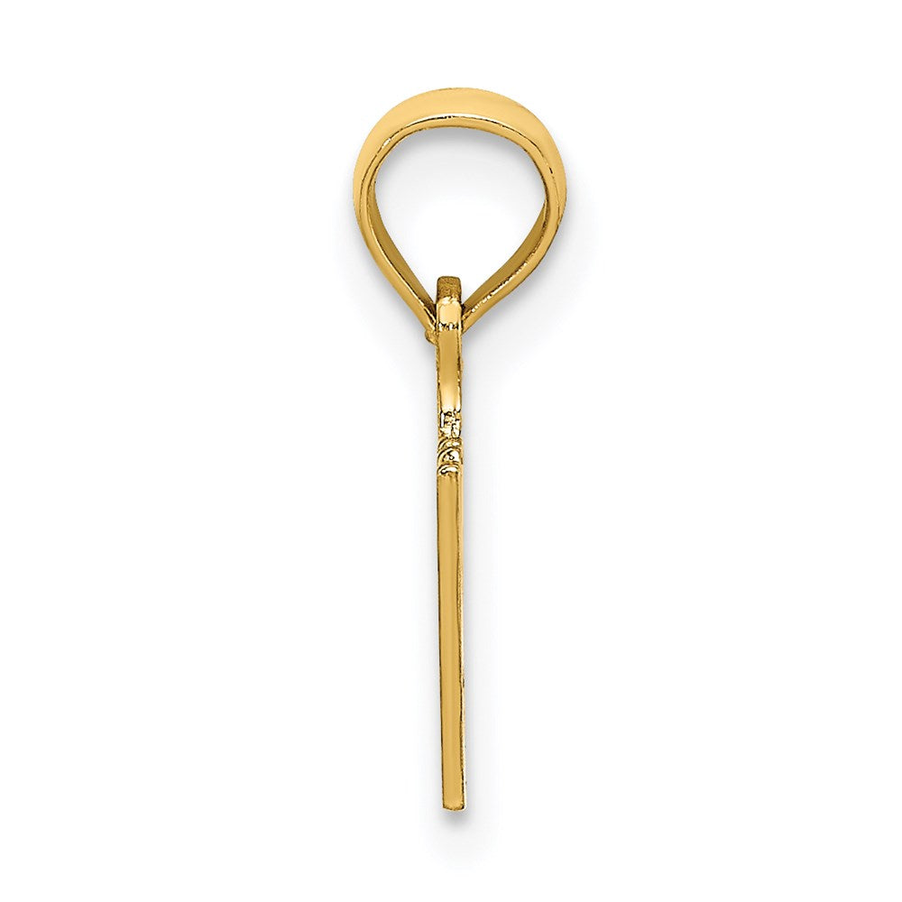 Million Charms 14K Yellow Gold Themed I Heart My Baby Charm