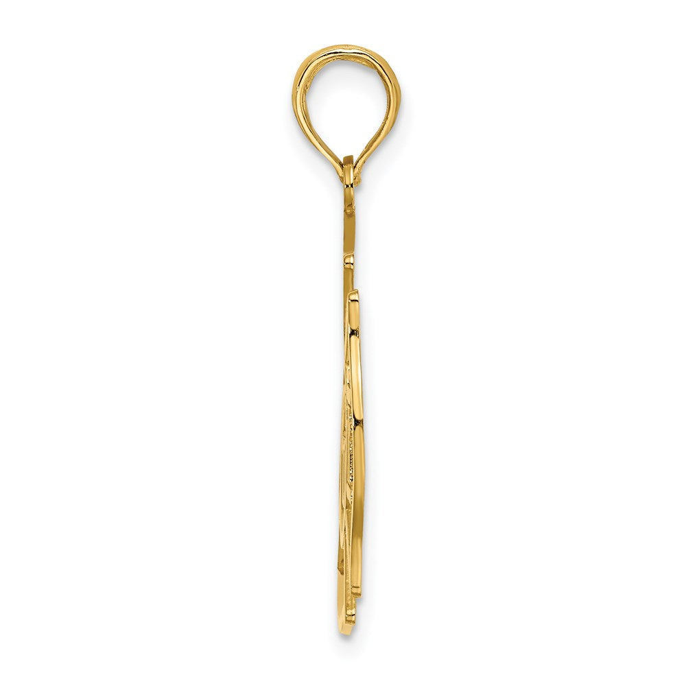 Million Charms 14K Yellow Gold Themed Vfd Member Shield Charm