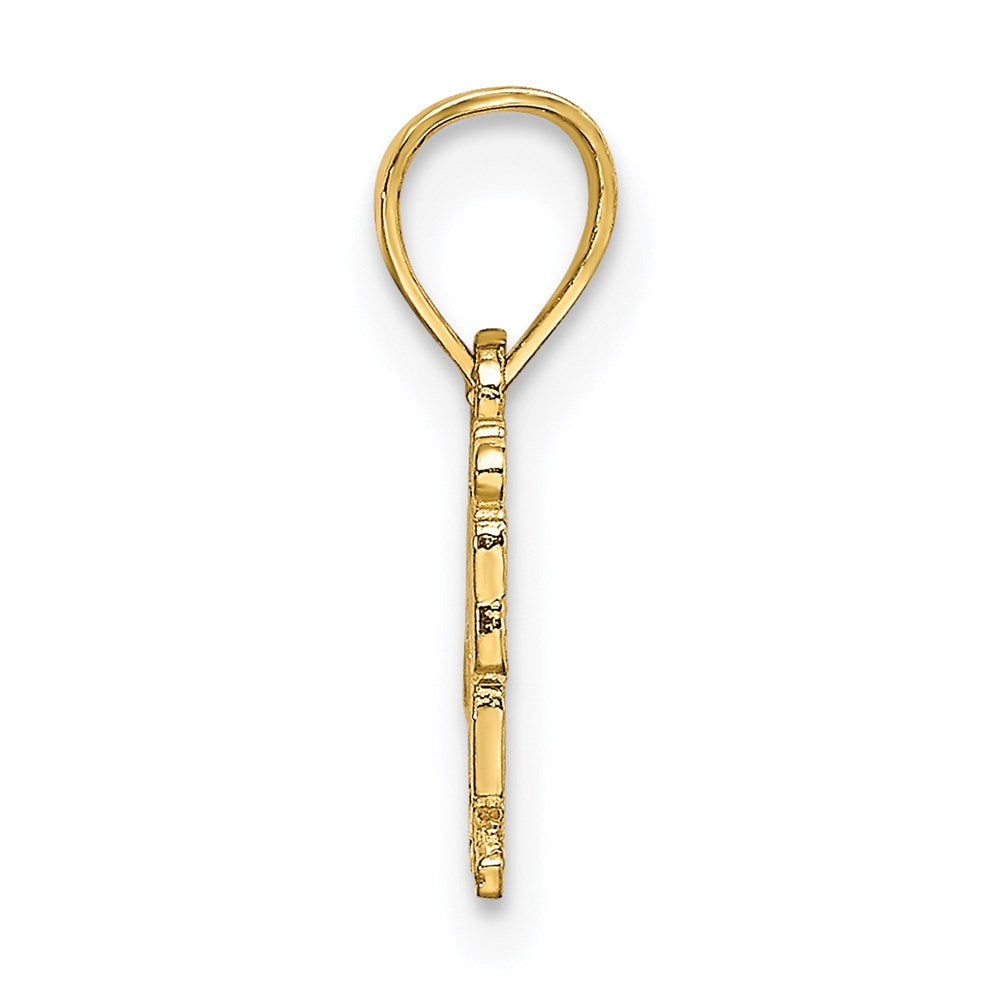 Million Charms 14K Yellow Gold Themed Hawaii No Kaoi Charm