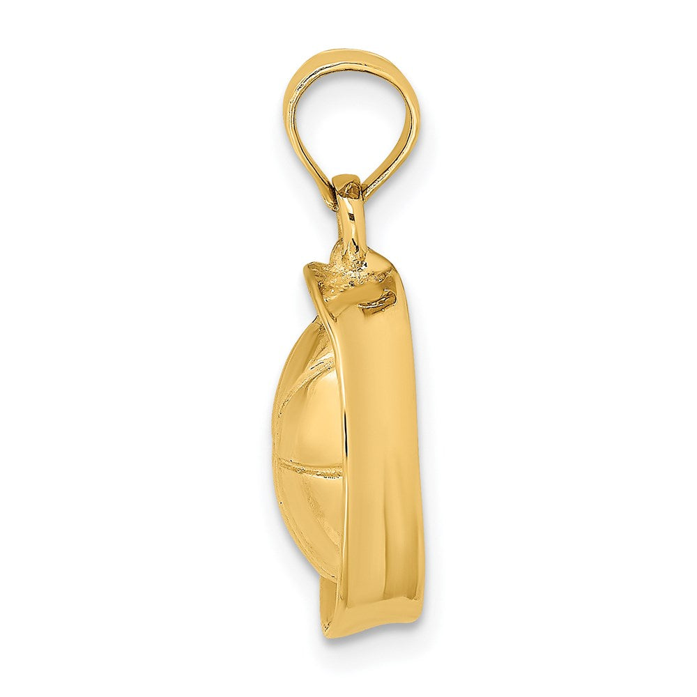 Million Charms 14K Yellow Gold Themed Sailor Hat Charm