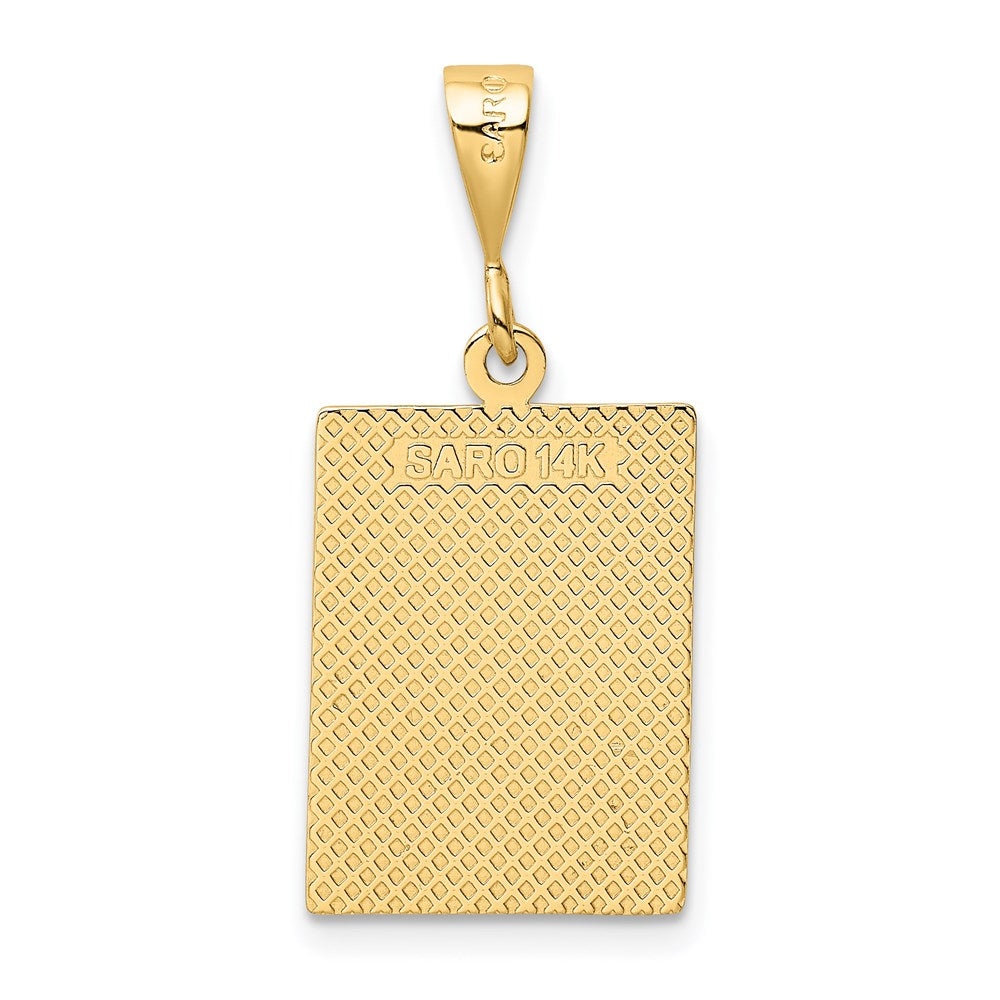 Million Charms 14K Yellow Gold Themed Friend Pendant