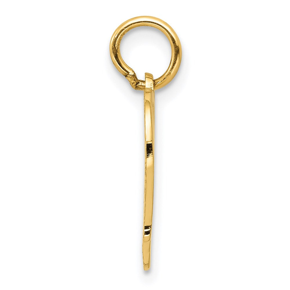Million Charms 14K Yellow Gold Themed Peace Bird Charm