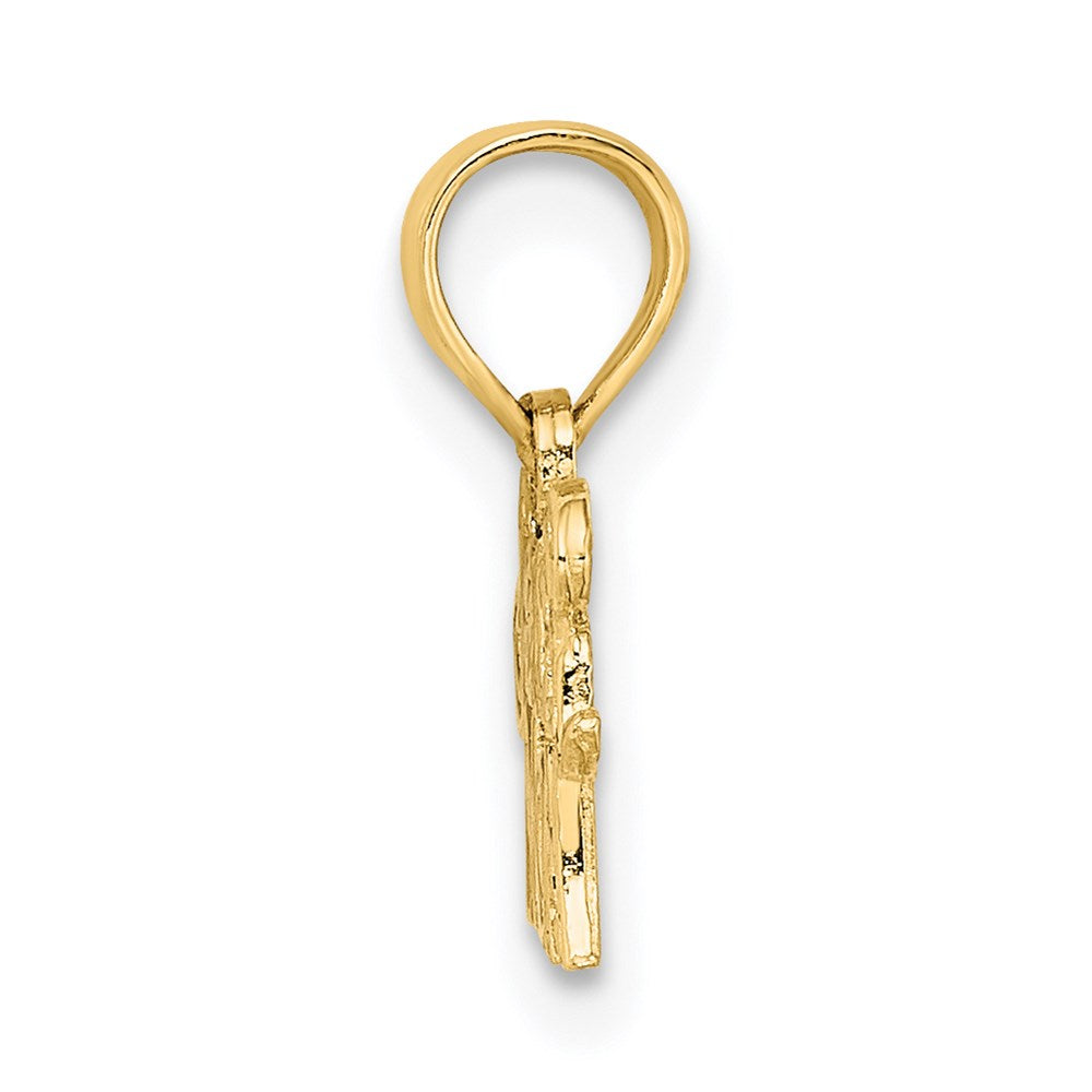 Million Charms 14K Yellow Gold Themed Sports Soccer Mom Charm