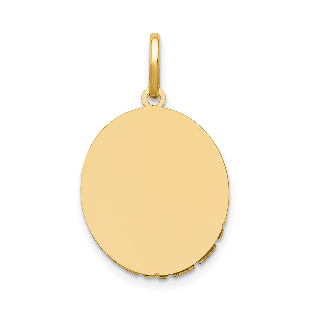 Million Charms 14K Two-Tone Relgious Our Lady Of Guadalupe Pendant