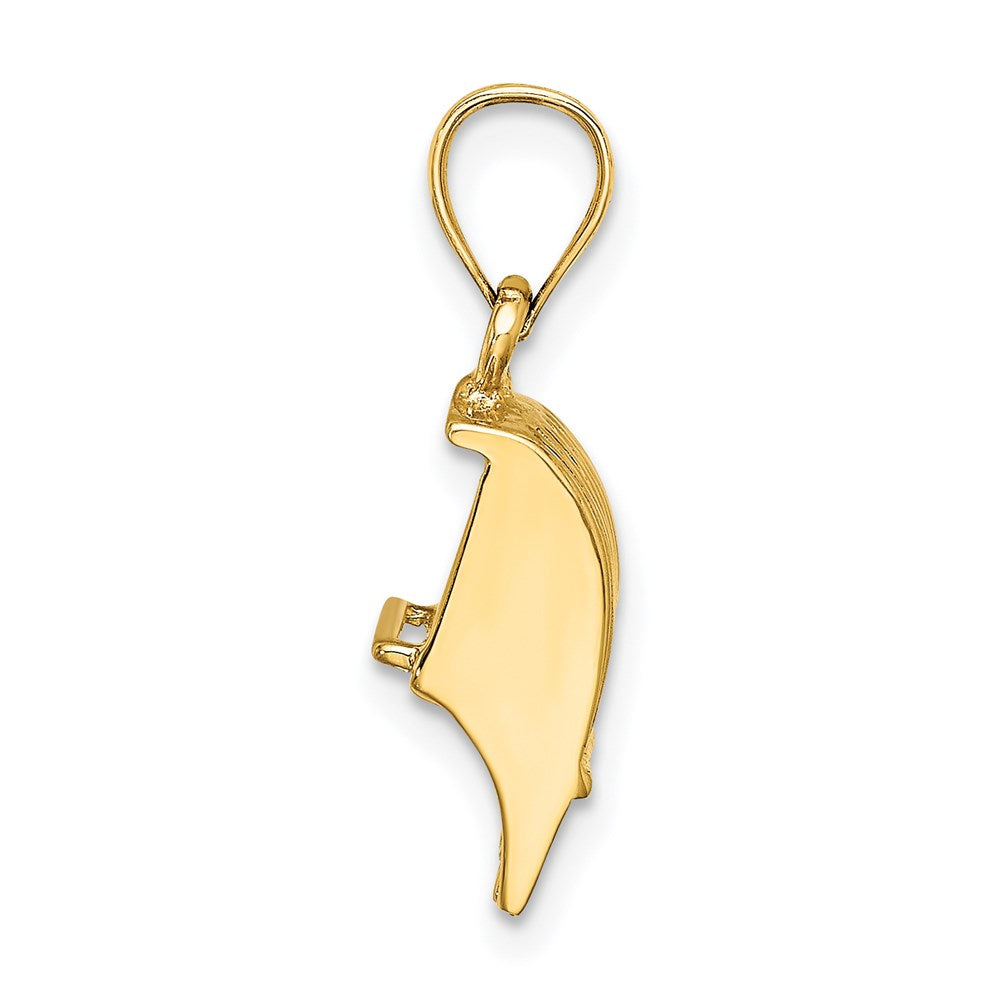 Million Charms 14K Yellow Gold Themed 3-D Cranberry Scoop / Hp