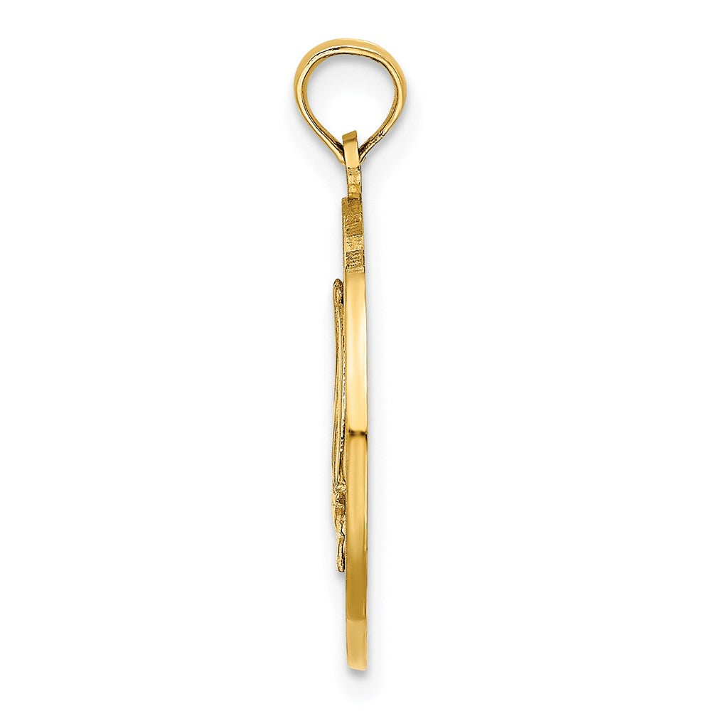 Million Charms 14K Yellow Gold Themed Newport Rhode Island With Nautical Sailboat Charm