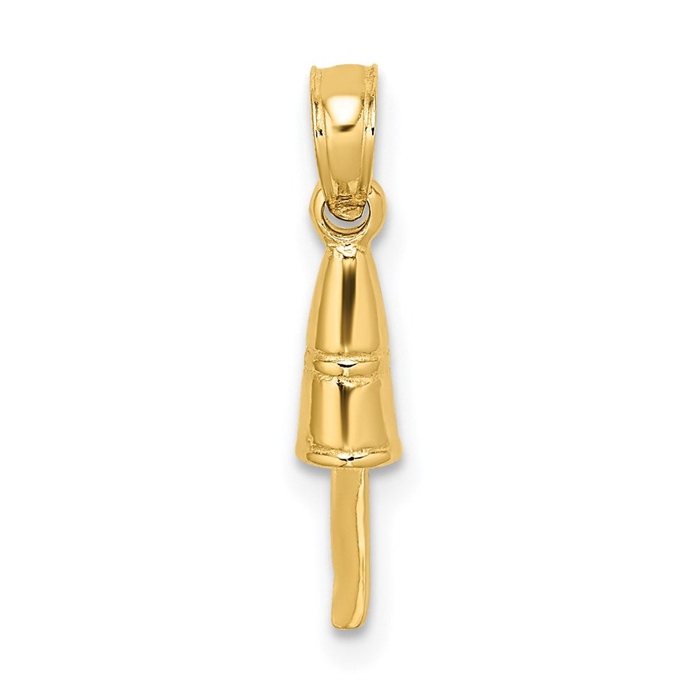 Million Charms 14K Yellow Gold Themed 3-D Buoy Charm