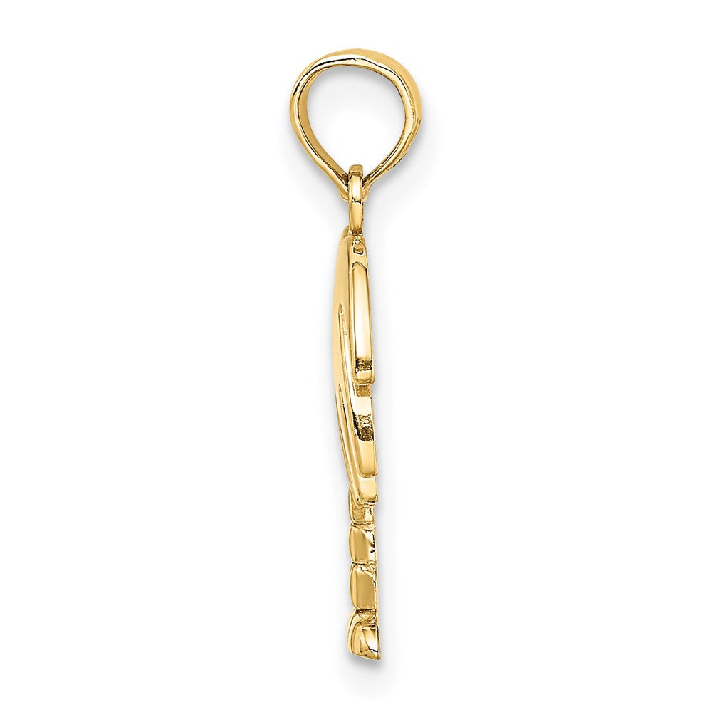 Million Charms 14K Yellow Gold Themed Charleston Palm Tree Charm