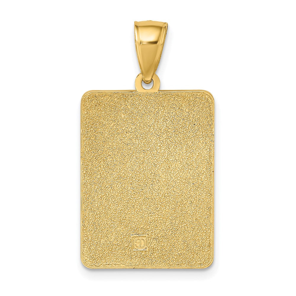 Million Charms 14K Yellow Gold Themed Mile Marker 0 / Key West Charm
