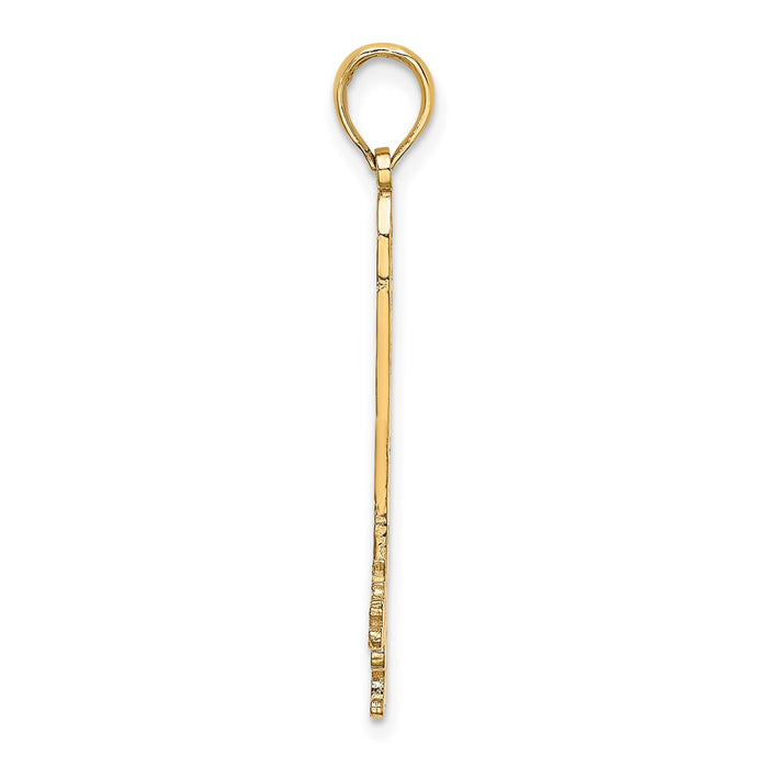 Million Charms 14K Yellow Gold Themed Washington D.C. Monument Charm