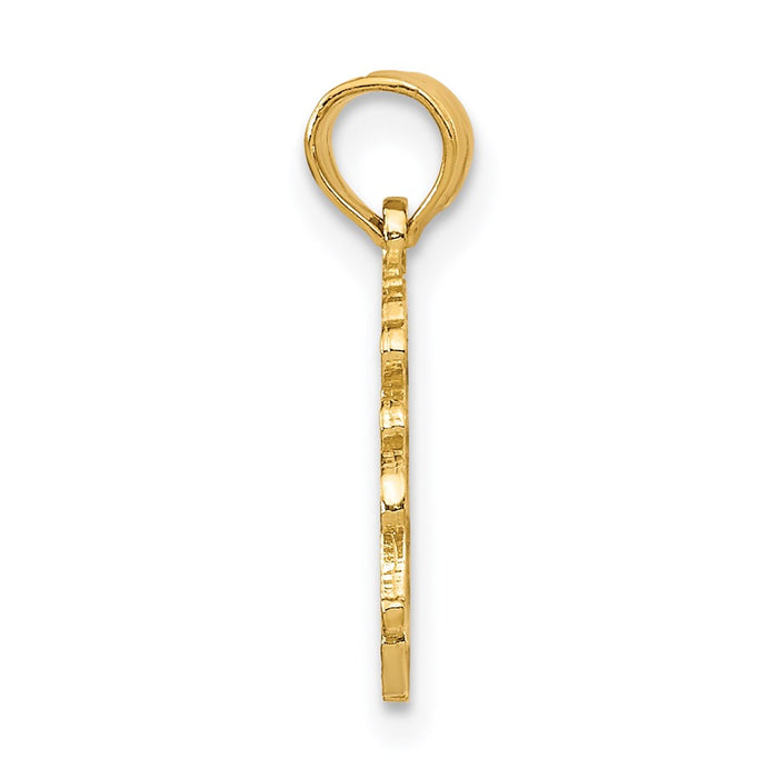 Million Charms 14K Yellow Gold Themed Las Vegas Charm