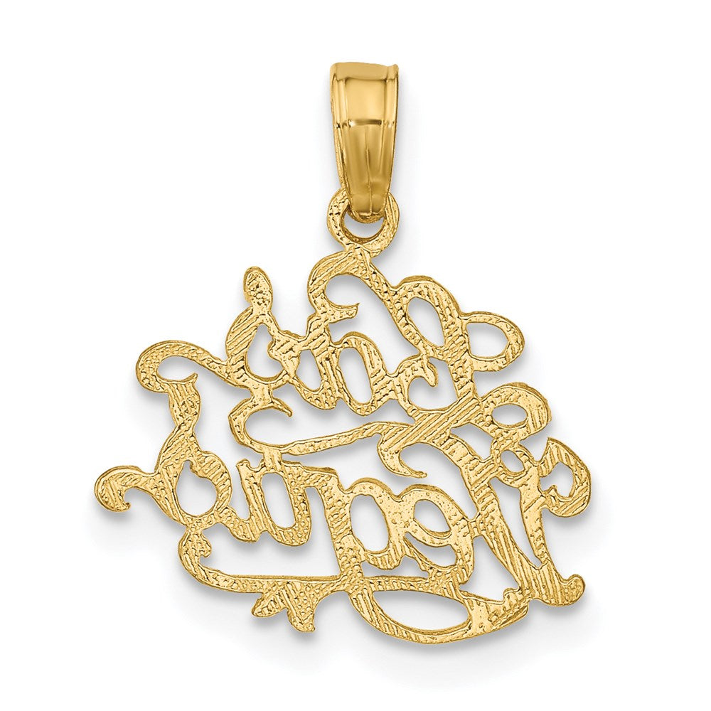 Million Charms 14K Yellow Gold Themed Las Vegas Charm