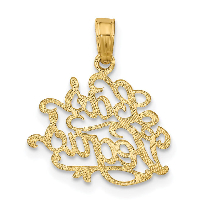 Million Charms 14K Yellow Gold Themed Las Vegas Charm