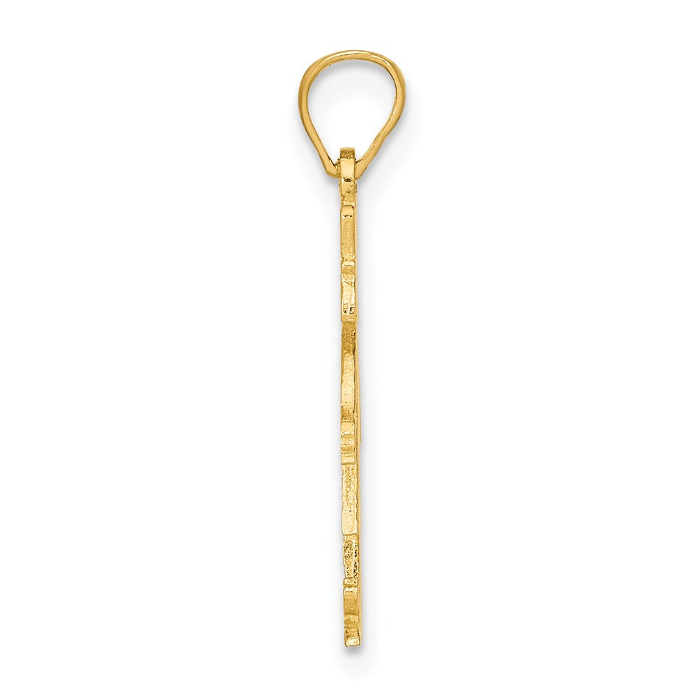 Million Charms 14K Yellow Gold Themed Girl Charm