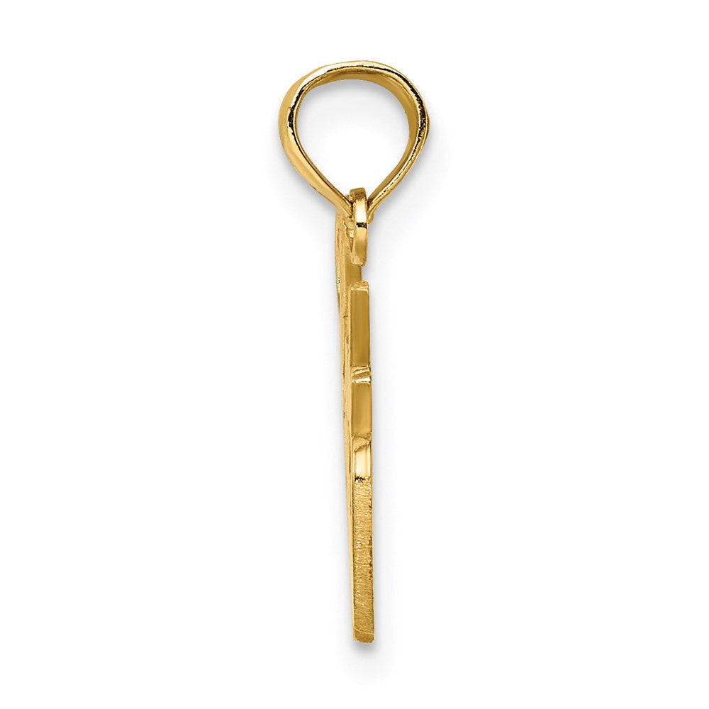 Million Charms 14K Yellow Gold Themed Lady Officer Charm