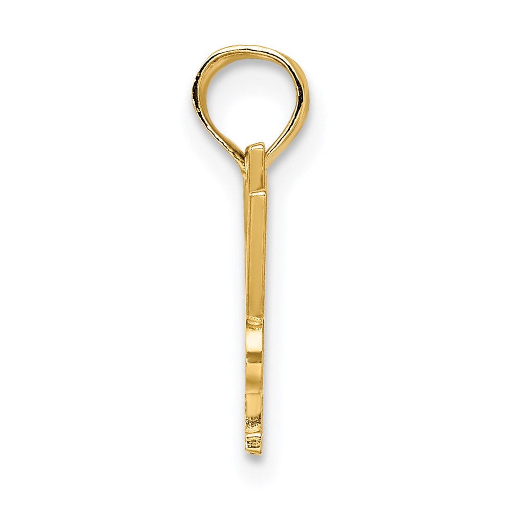 Million Charms 14K Yellow Gold Themed Lady Cop Charm