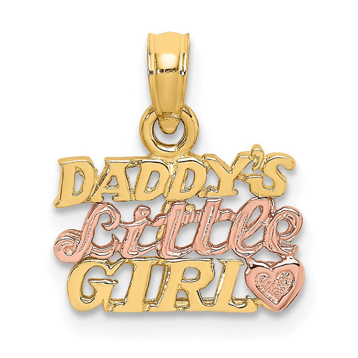 Million Charms 14K Two-Tone Daddy'S Little Girl Charm