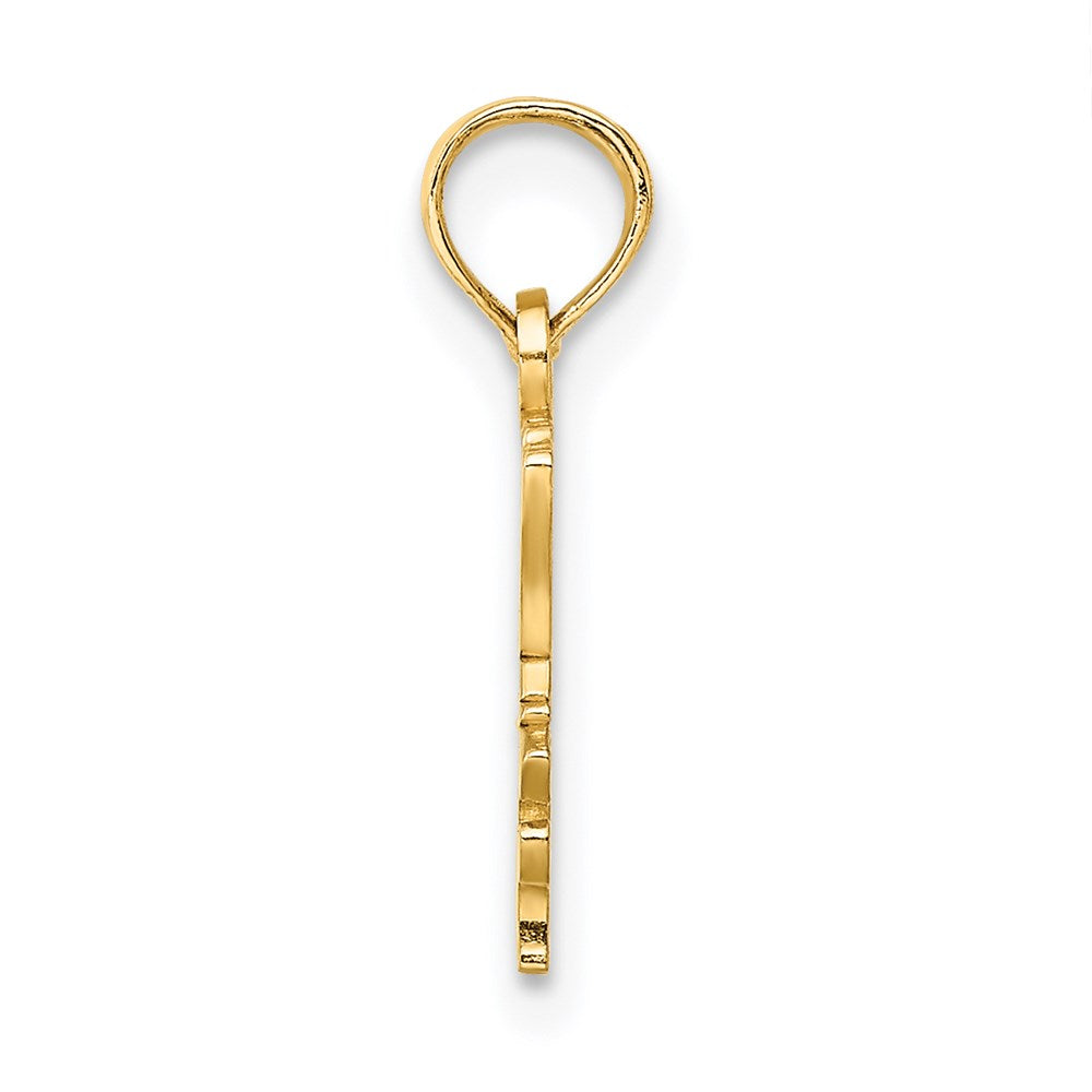 Million Charms 14K Yellow Gold Themed I Love My Chief Charm