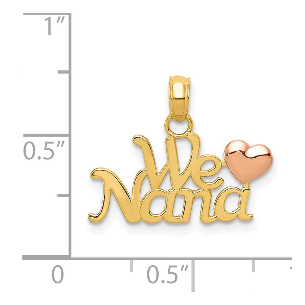 Million Charms 14K Two-Tone We Love Nana Charm