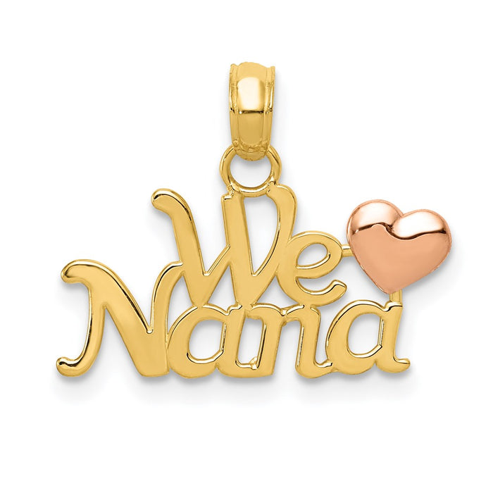 Million Charms 14K Two-Tone We Love Nana Charm