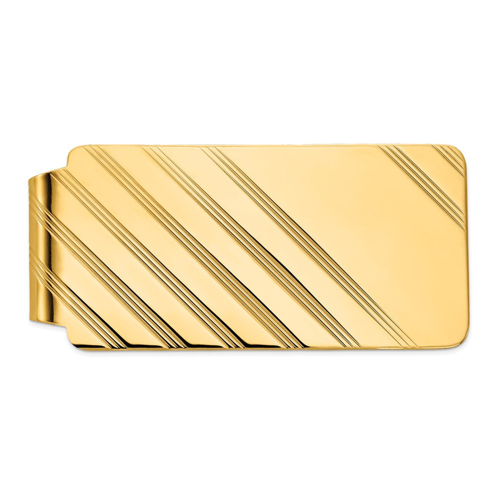 Occasion Gallery, Men's Accessories, 14k Yellow Gold Money Clip