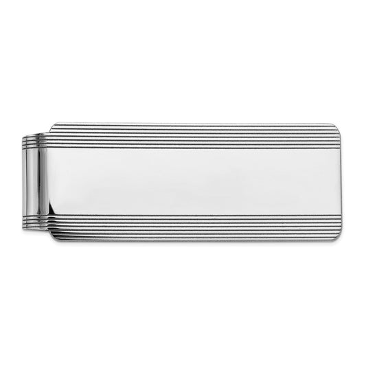 Occasion Gallery, Men's Accessories, 14k White Gold Money clip