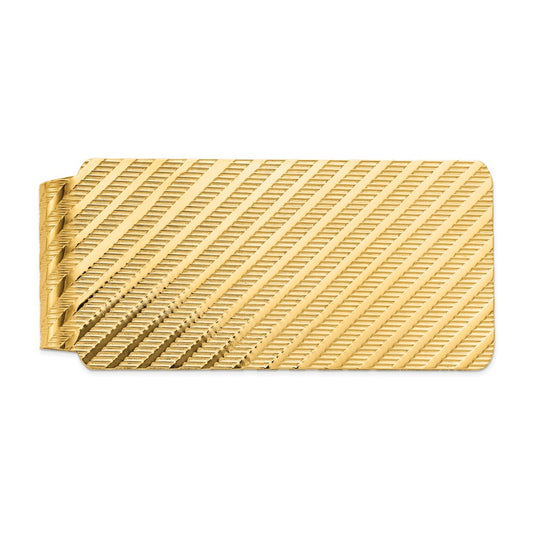 Occasion Gallery, Men's Accessories, 14k Yellow Gold Money Clip