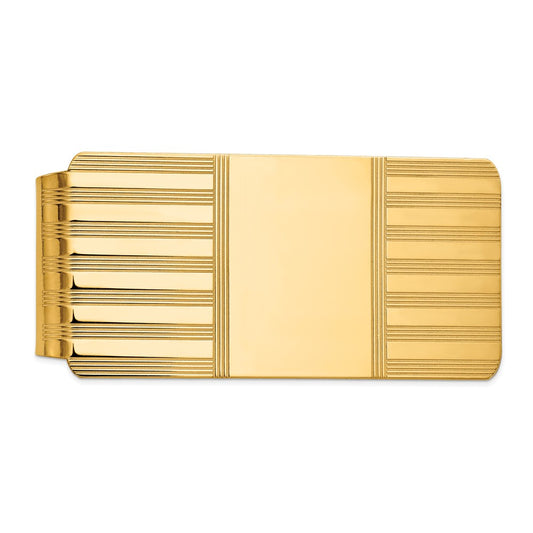 Occasion Gallery, Men's Accessories, 14k Yellow Gold Money Clip