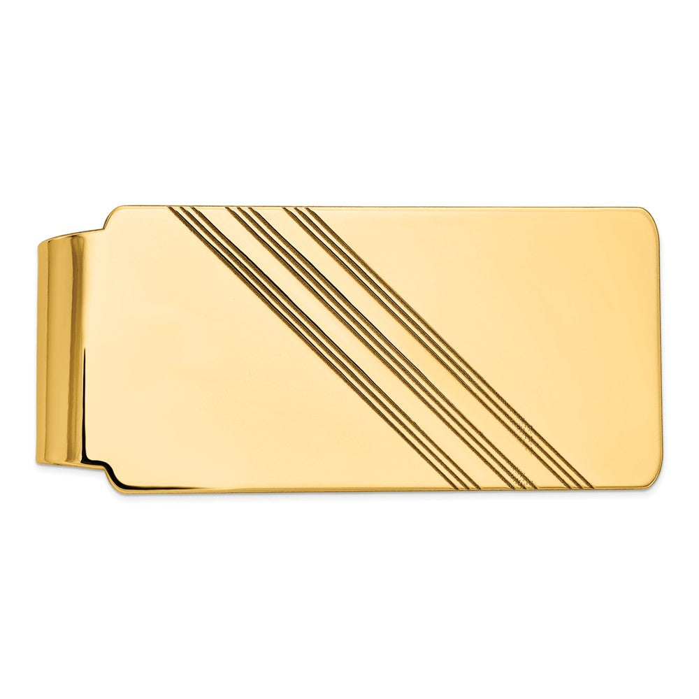 Occasion Gallery, Men's Accessories, 14k Yellow Gold Money Clip