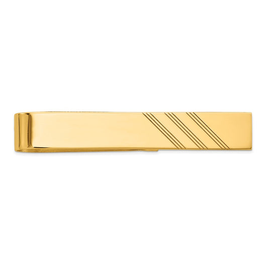 Occasion Gallery, Men's Accessories, 14k Yellow Gold Tie Bar