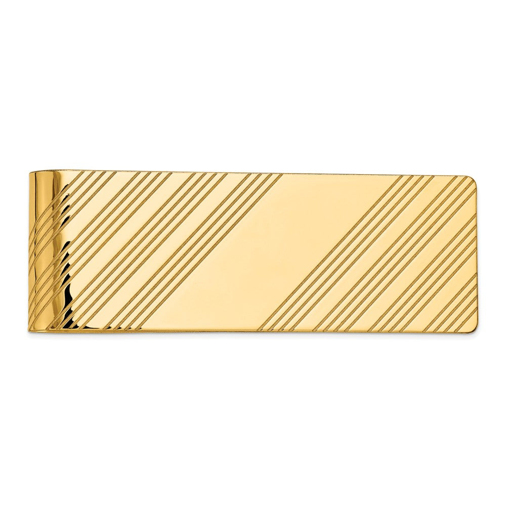 Occasion Gallery, Men's Accessories, 14k Yellow Gold Money Clip