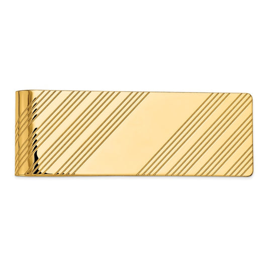 Occasion Gallery, Men's Accessories, 14k Yellow Gold Money Clip