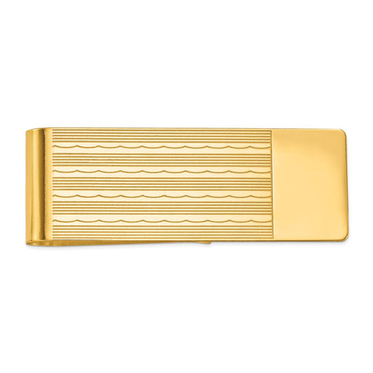 Occasion Gallery, Men's Accessories, 14k Yellow Gold Money Clip